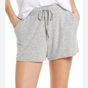 BP. Cozy Shorts in Grey Pearl Marl Size 3XL.